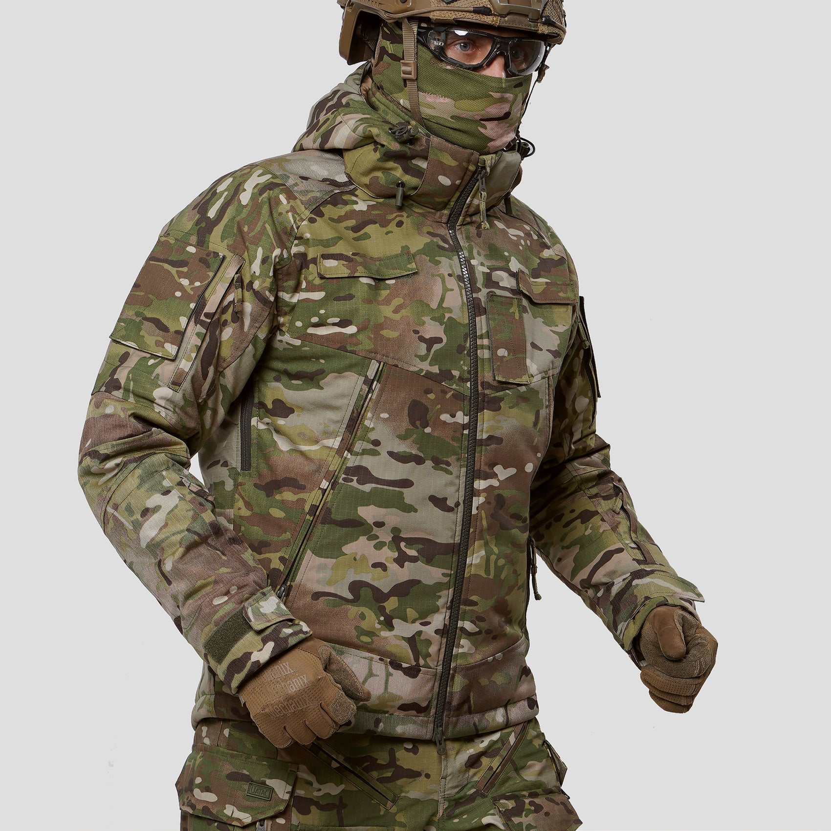 REVIEW Tactical winter jacket UATAC Multicam Ripstop Climashield Apex