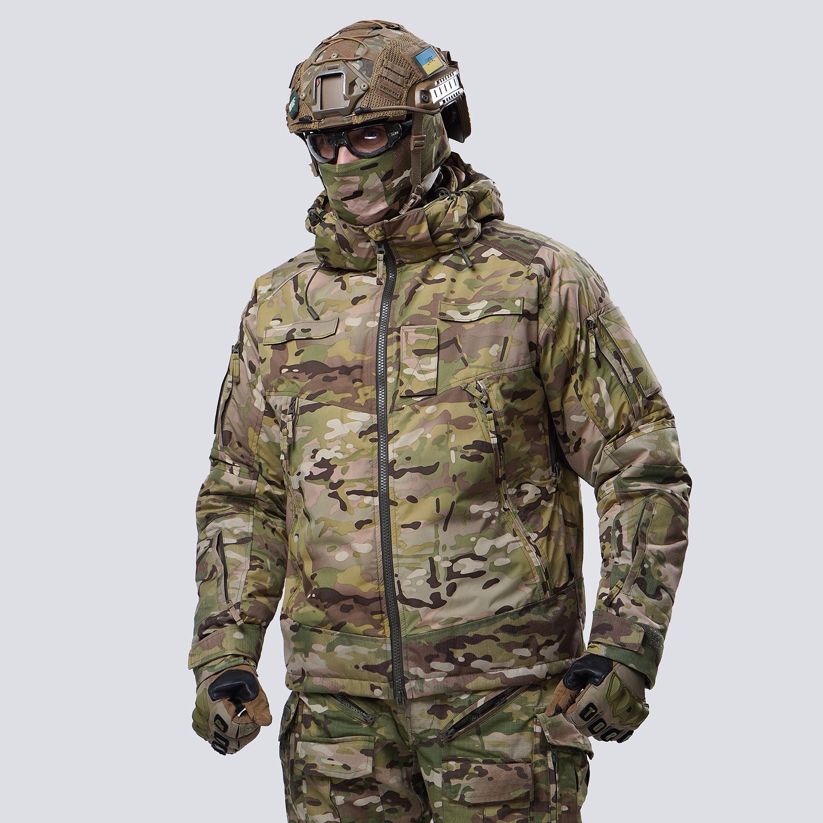 Combat Climbashield UATAC Multicam Membrane Climashield Apex Tactical Winter Jacket: