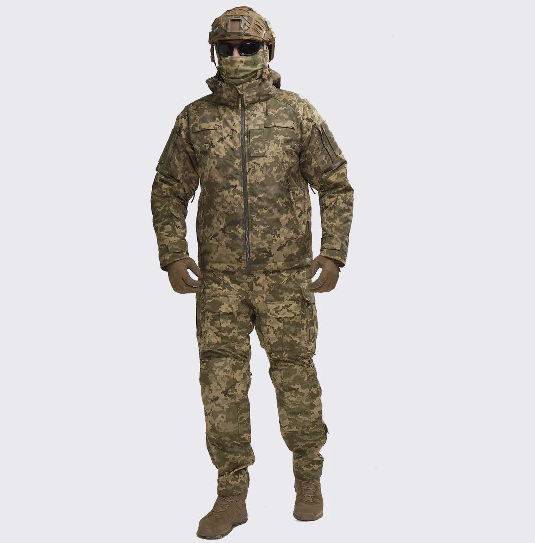 REVIEW Military uniform set (Combat Pants + Winter Jacket Membrane) UATAC Pixel MM14