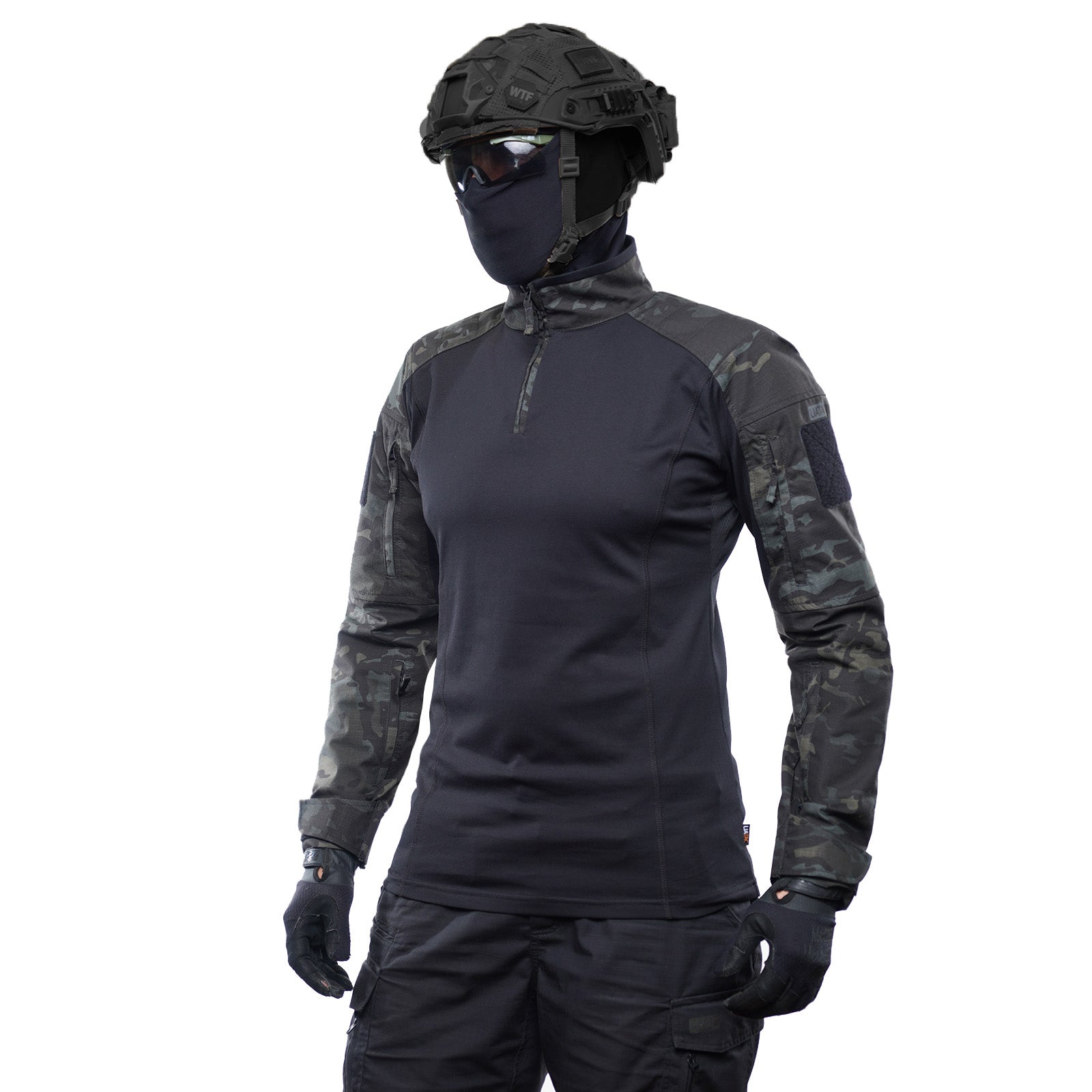 コンバットシャツ 黒 実物CRYE PRECISION G4ホットウェザーコンバット