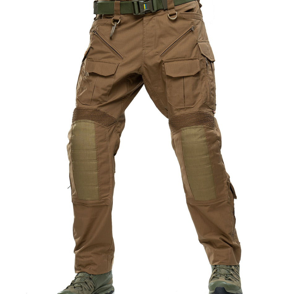 Celana Tempur dengan Pelindung Lutut UATAC Gen 5.6 Coyote