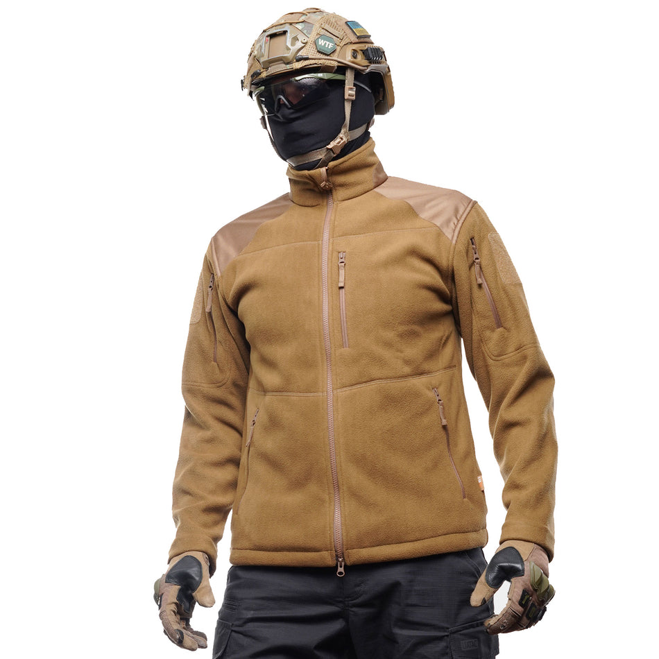 Jaqueta de Fleece UATAC Gen 3 Ultrasoft Termo Coyote