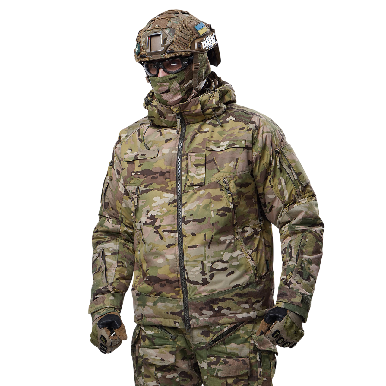 ウォームアップウェア Mepo From American brand Tactical winter jacket UATAC Multicam Membrane Climashield Apex