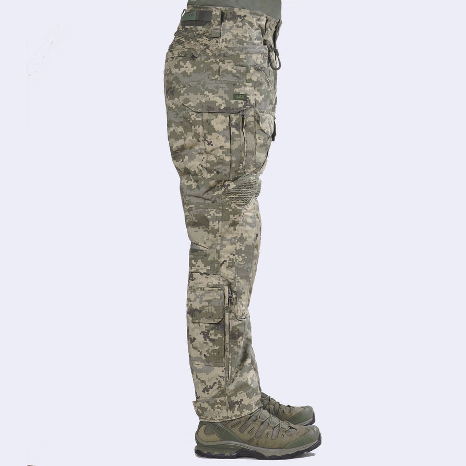 Borbene hlače s štitnicima za koljena UATAC Gen 5.6 Pixel