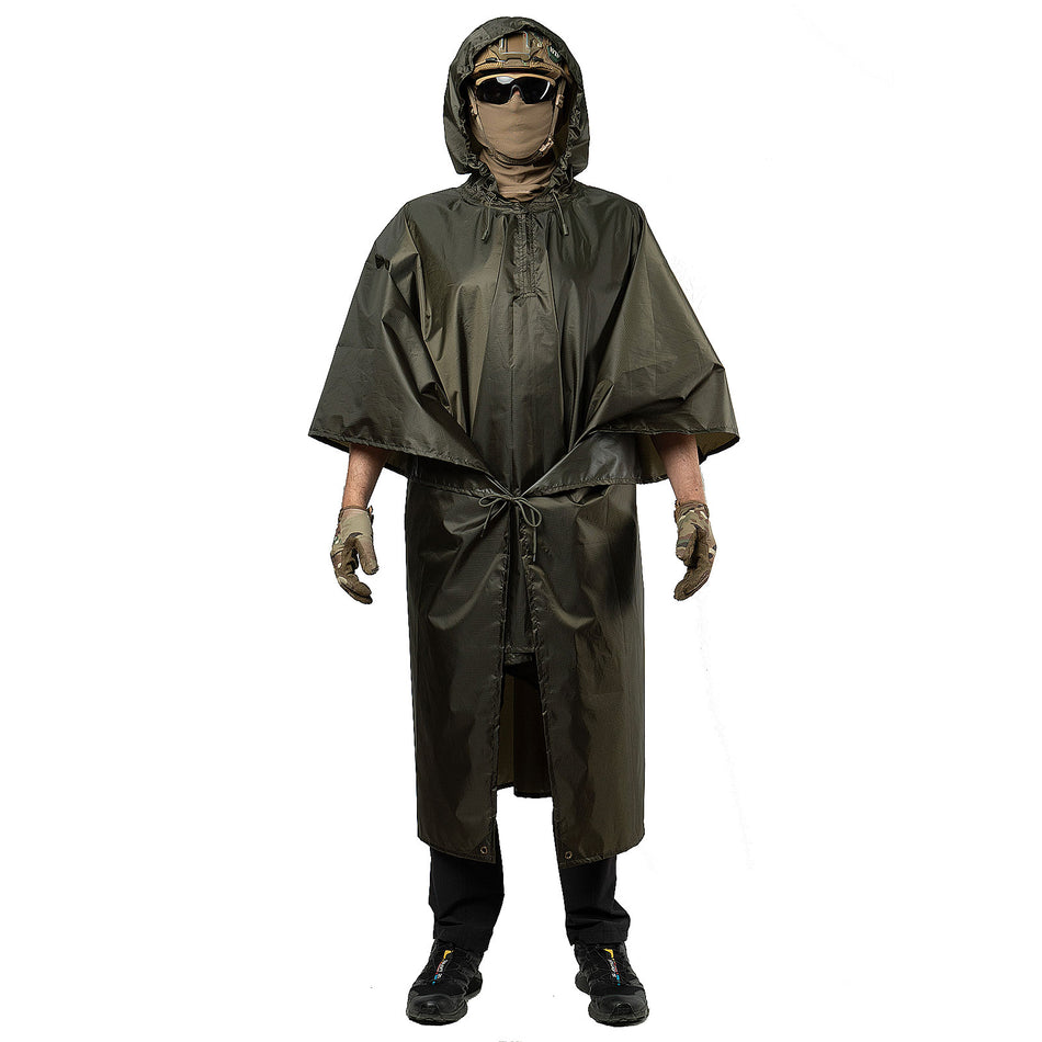 Raincoat poncho tent UATAC Olive Gen2