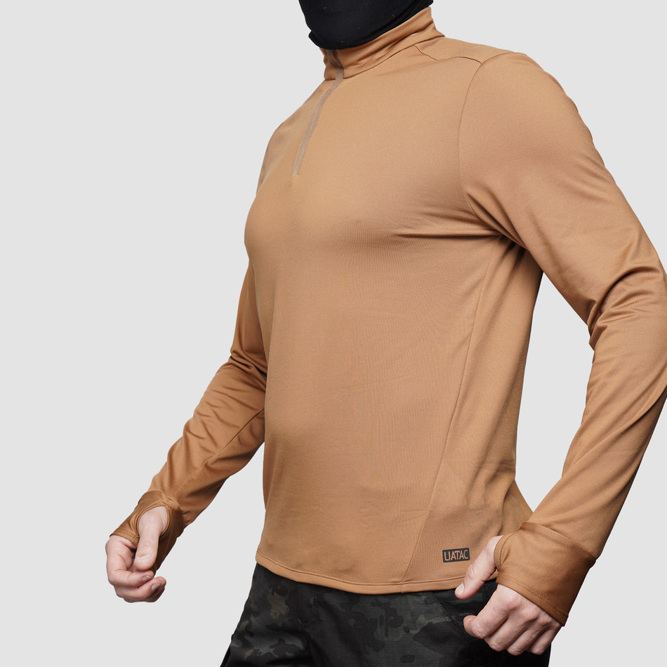 Microfleece thermal shirt UATAC Coyote