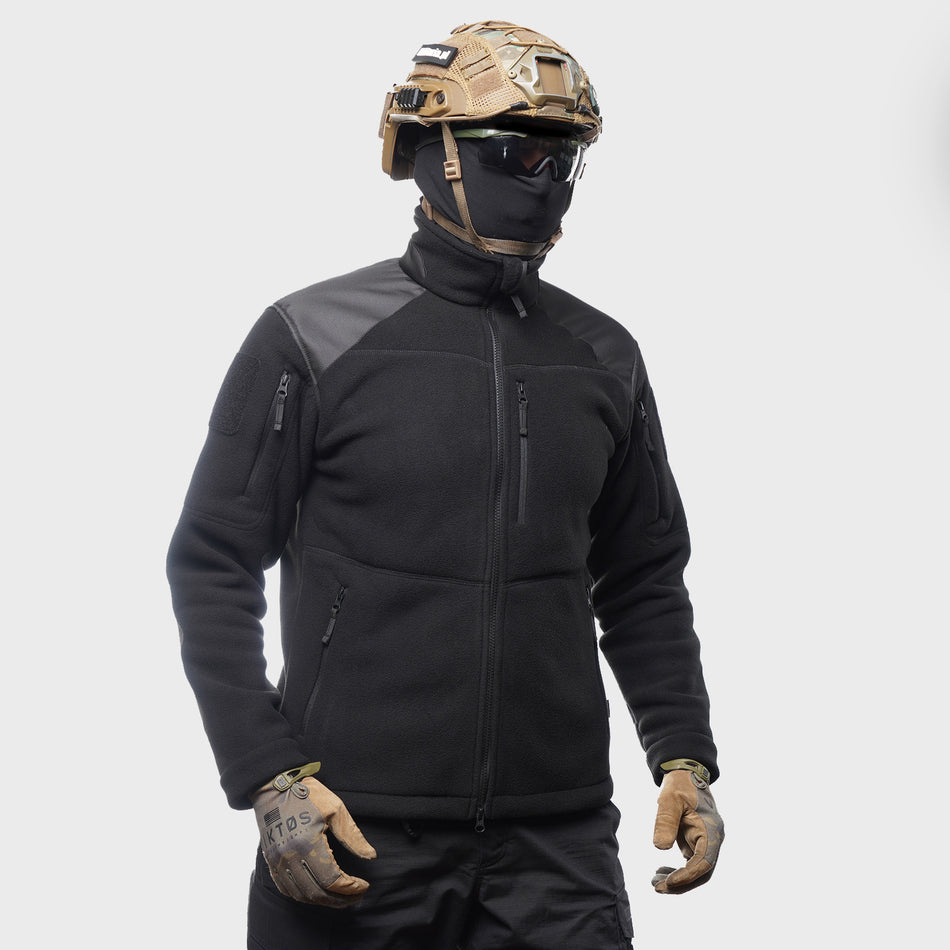 Fleece Jacket UATAC Gen 3 Microfleece Black