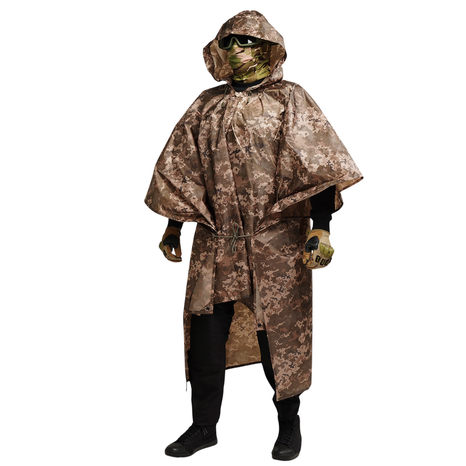 Raincoat Poncho Tent Gen II UATAC Pixel