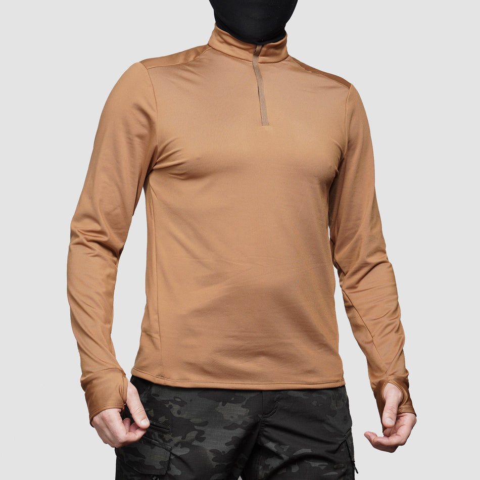 Microfleece thermal shirt UATAC Coyote