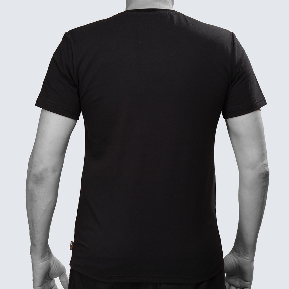 UATAC Summer T-Shirt 95/5 Black with UA print