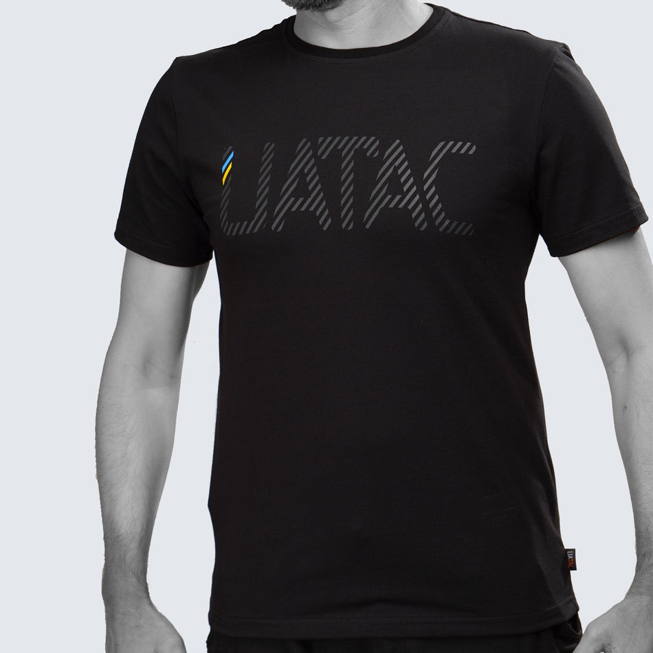 UATAC Summer T-Shirt 95/5 Black with UATAC print