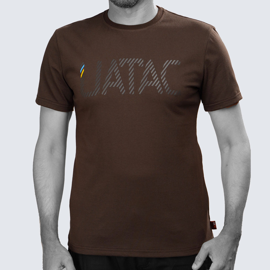 UATAC Summer T-Shirt Brown with UATAC print