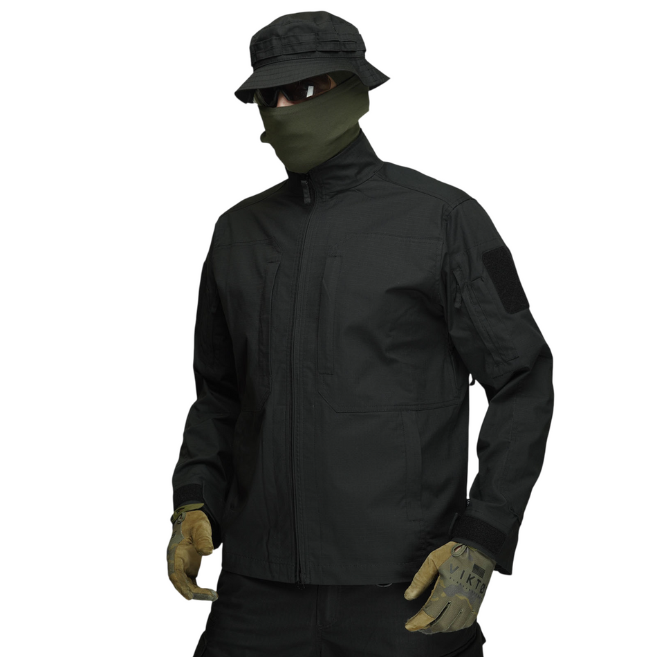 Summer Field Jacket UATAC Flexible Black (2 patch)