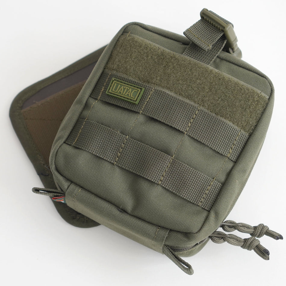 Medical pouch UATAC individual on the patch panel Olive