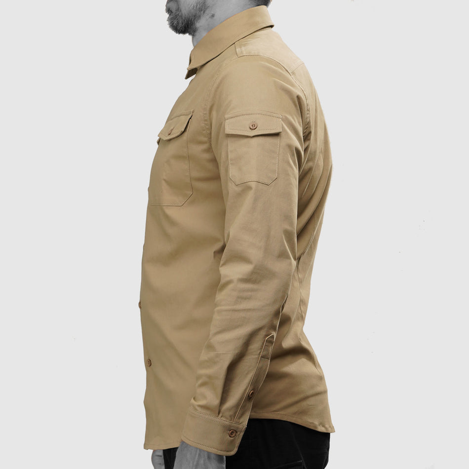 UATAC Shirt President Line Beige