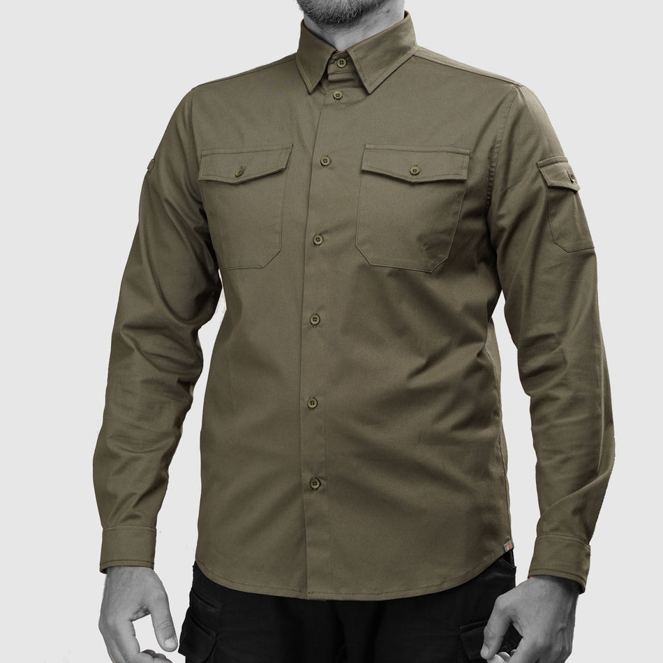 UATAC Shirt President Line Light Olive