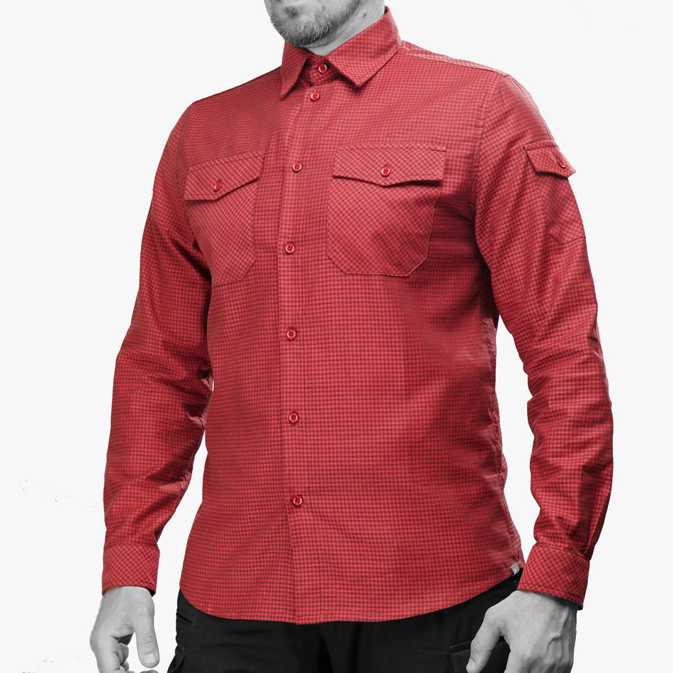 UATAC Plaid Shirt Red