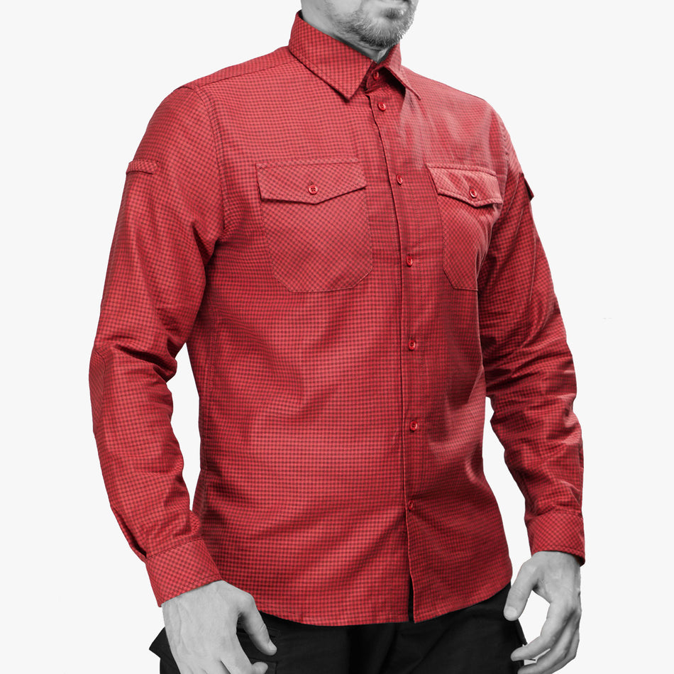 UATAC Plaid Shirt Red