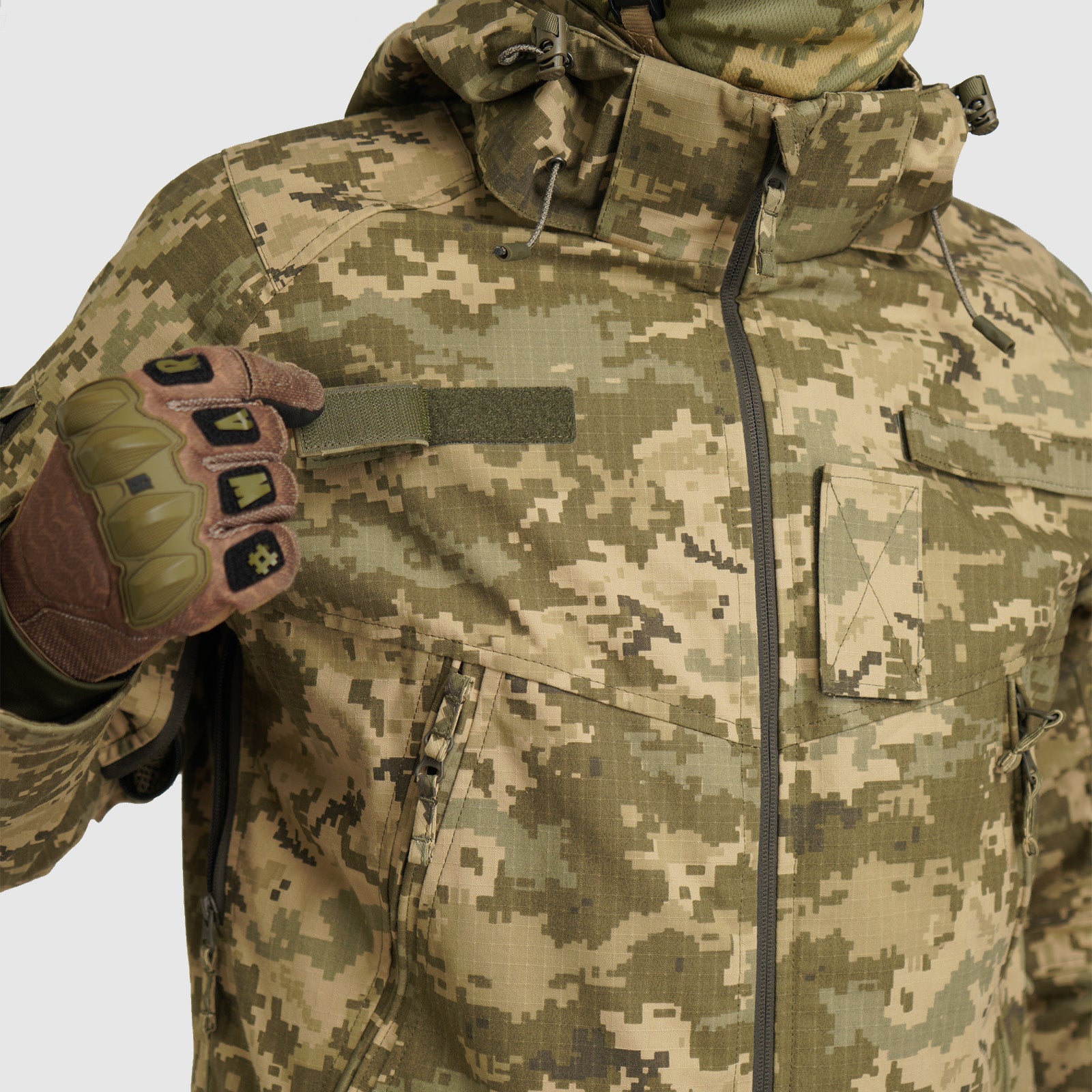 Tactical demi-season jacket UATAC Gen 5.6 Pixel MM14 Ripstop