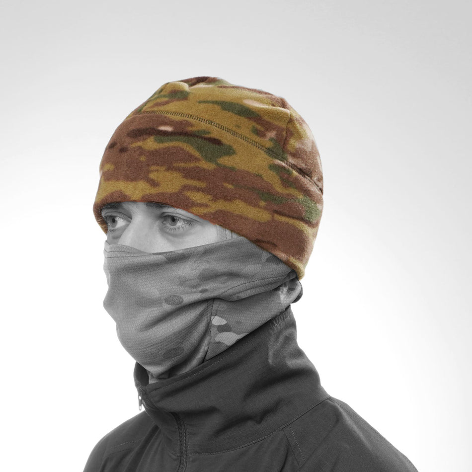 Tactical winter fleece hat UATAC Multicam