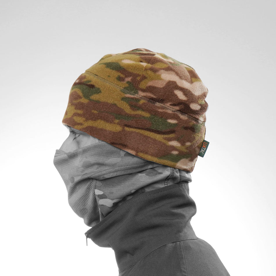 Tactical winter fleece hat UATAC Multicam