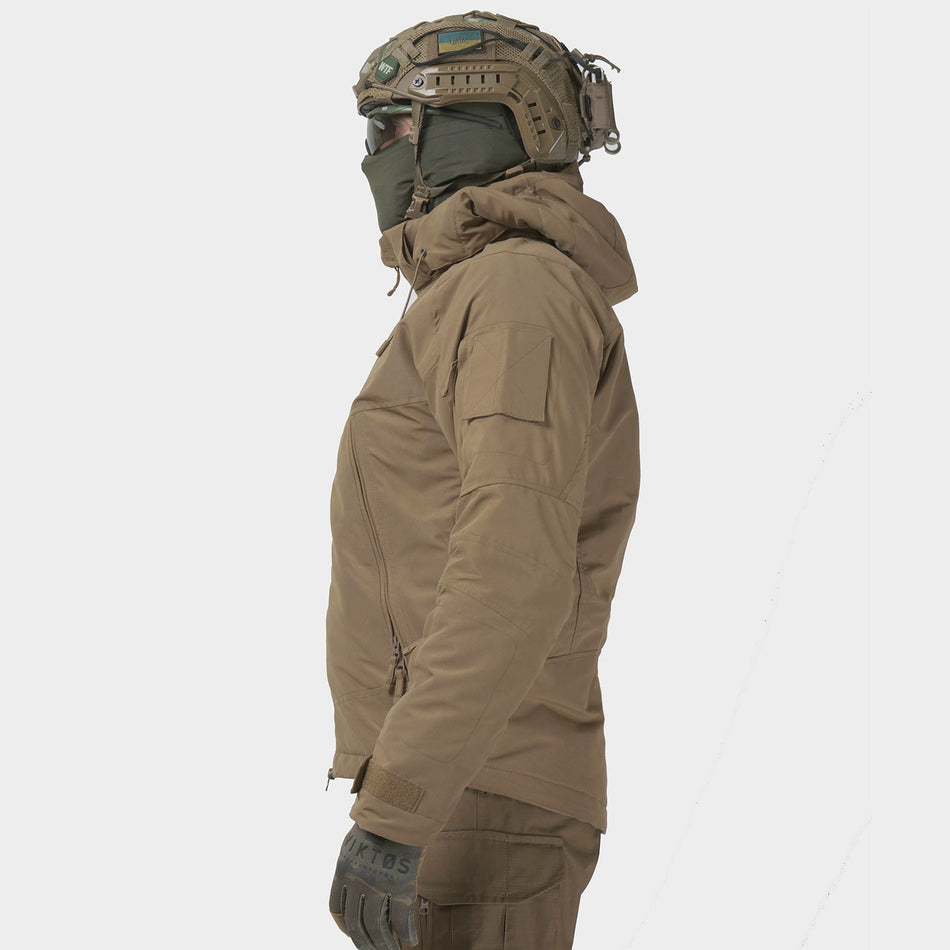 Tactical demi-season jacket UATAC Basic Coyote Membrane Climashield Apex