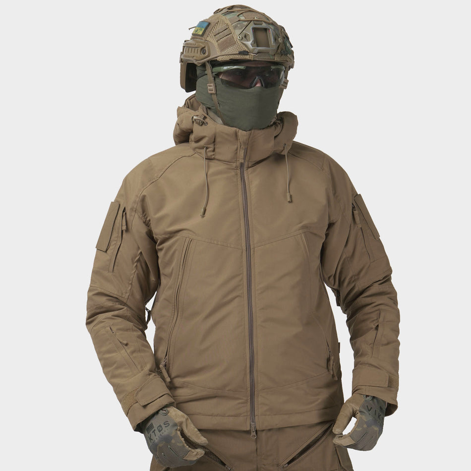 Tactical demi-season jacket UATAC Basic Coyote Membrane Climashield Apex