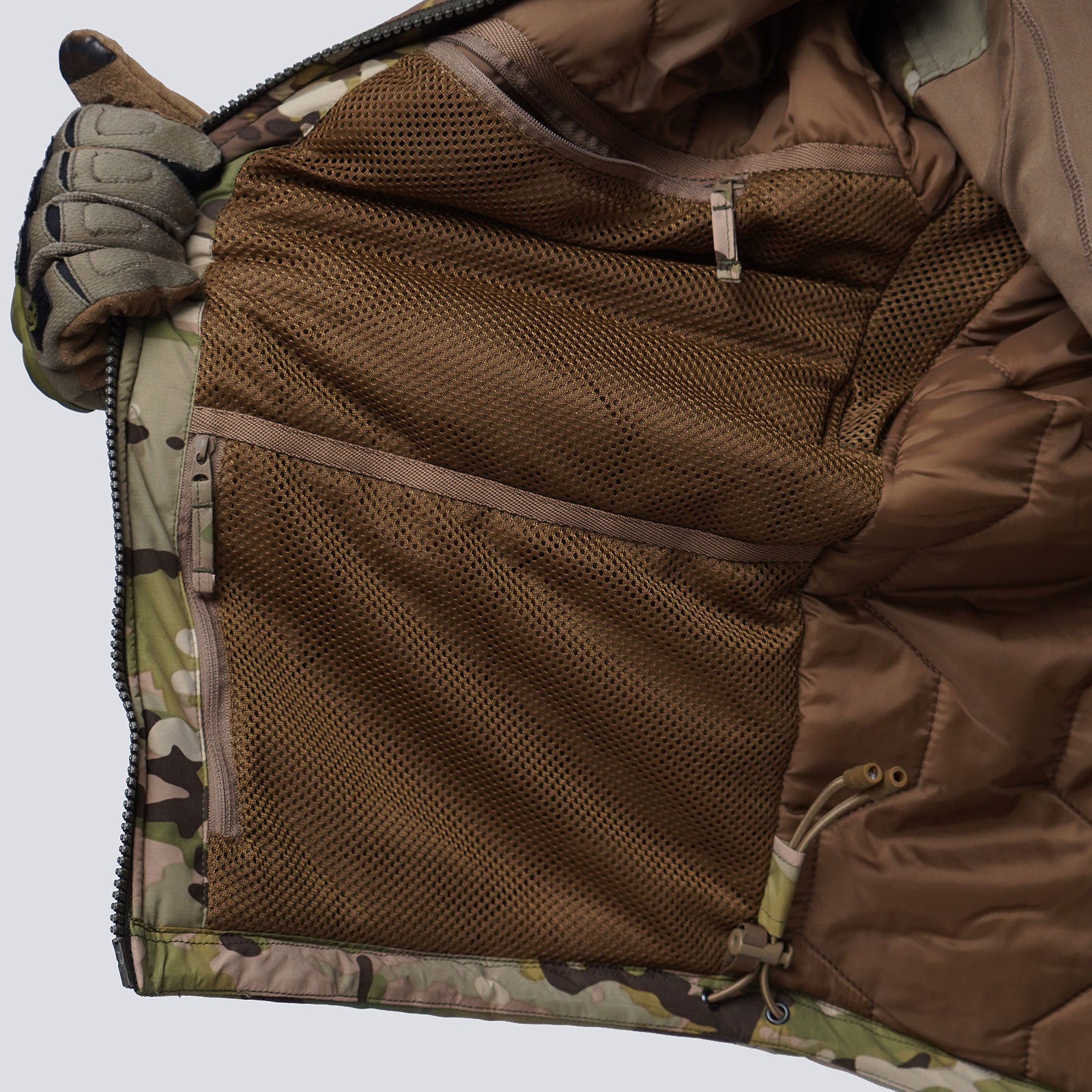 Tactical winter jacket UATAC Multicam Membrane Climashield Apex