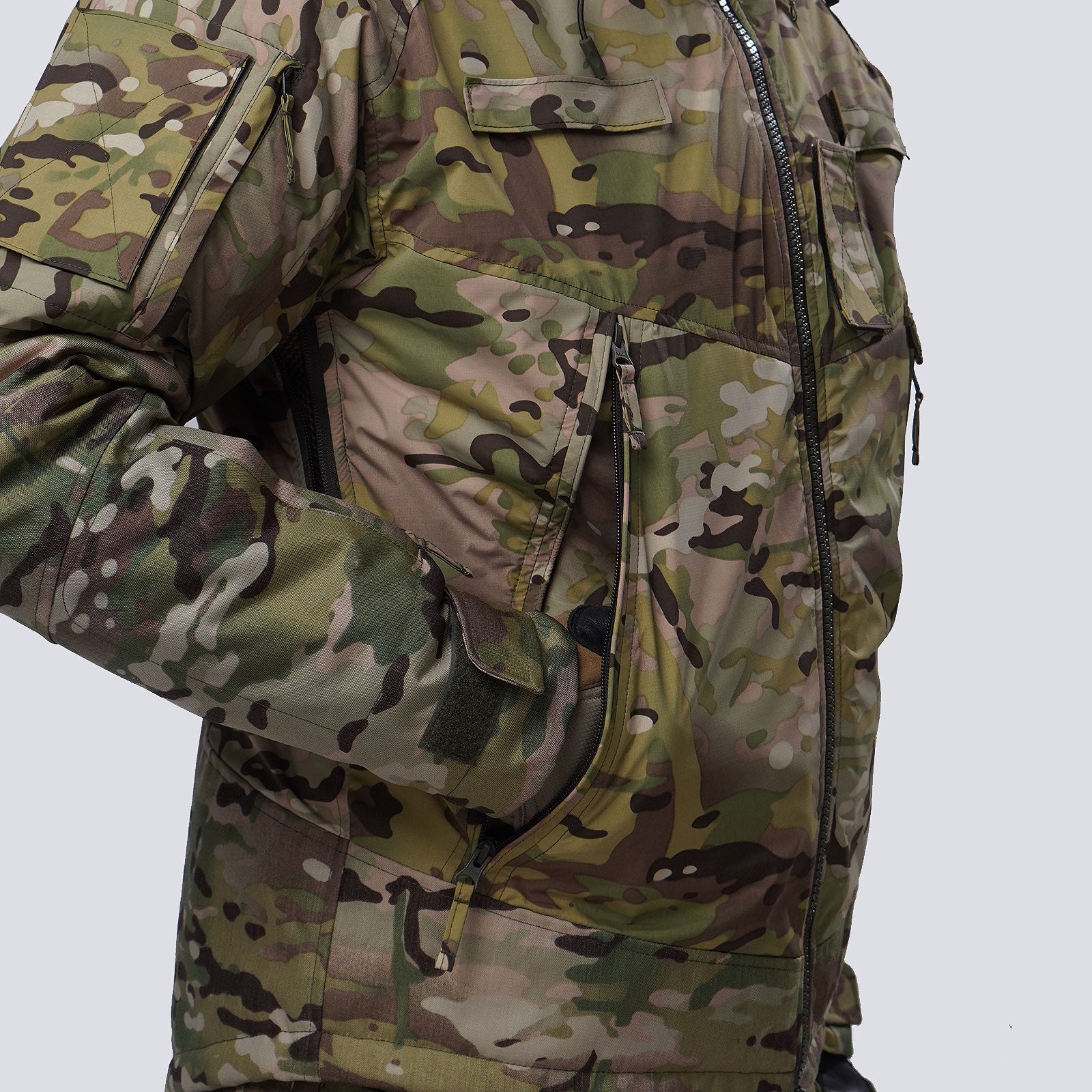 Tactical winter jacket UATAC Multicam Membrane Climashield Apex