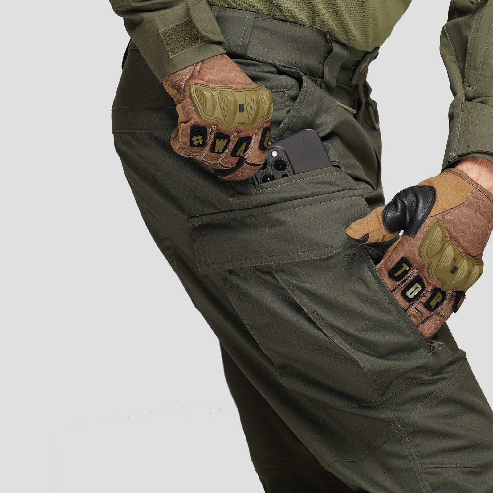 Tactical Pants Lite Flexible UATAC Olive
