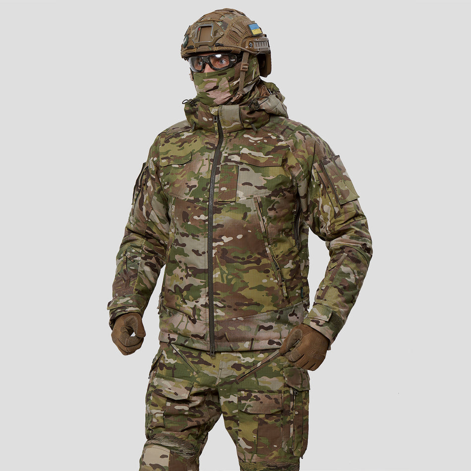 Jaqueta tática de inverno UATAC Multicam Ripstop Climashield Apex