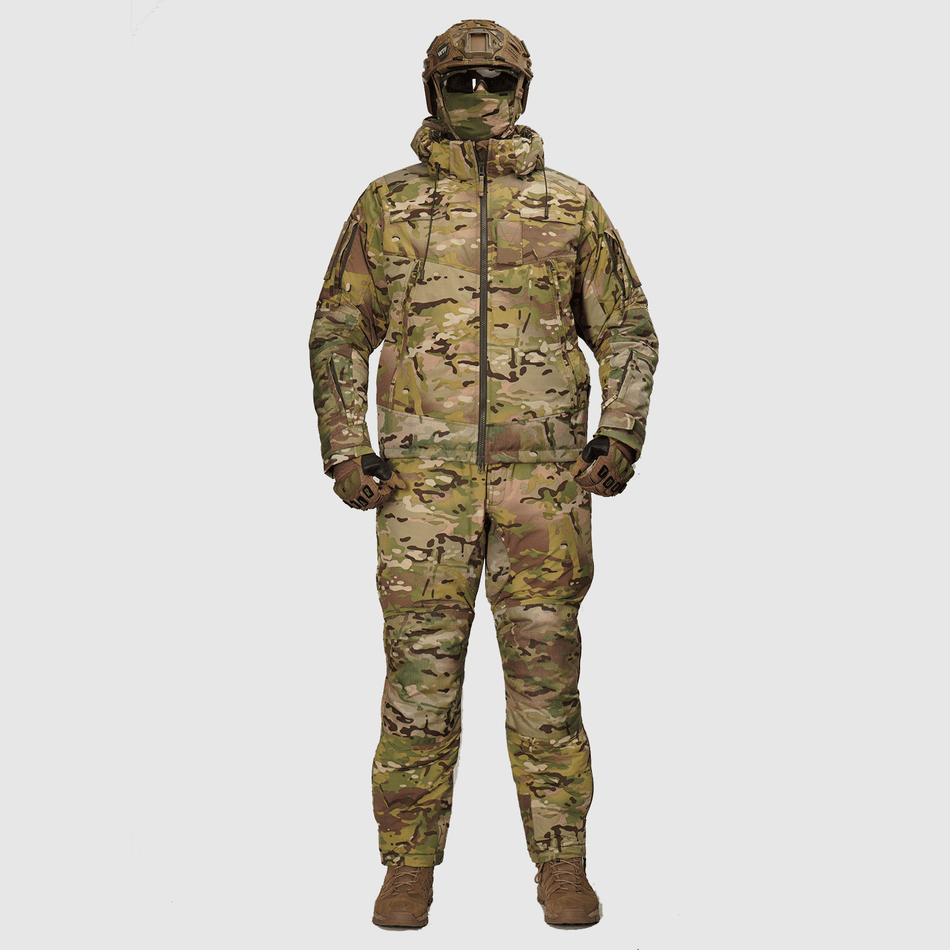 Militärisches Winterset (Hose G5.4 + Hose LVL 7 + Jacke Membran) UATAC Multicam Climashield Apex