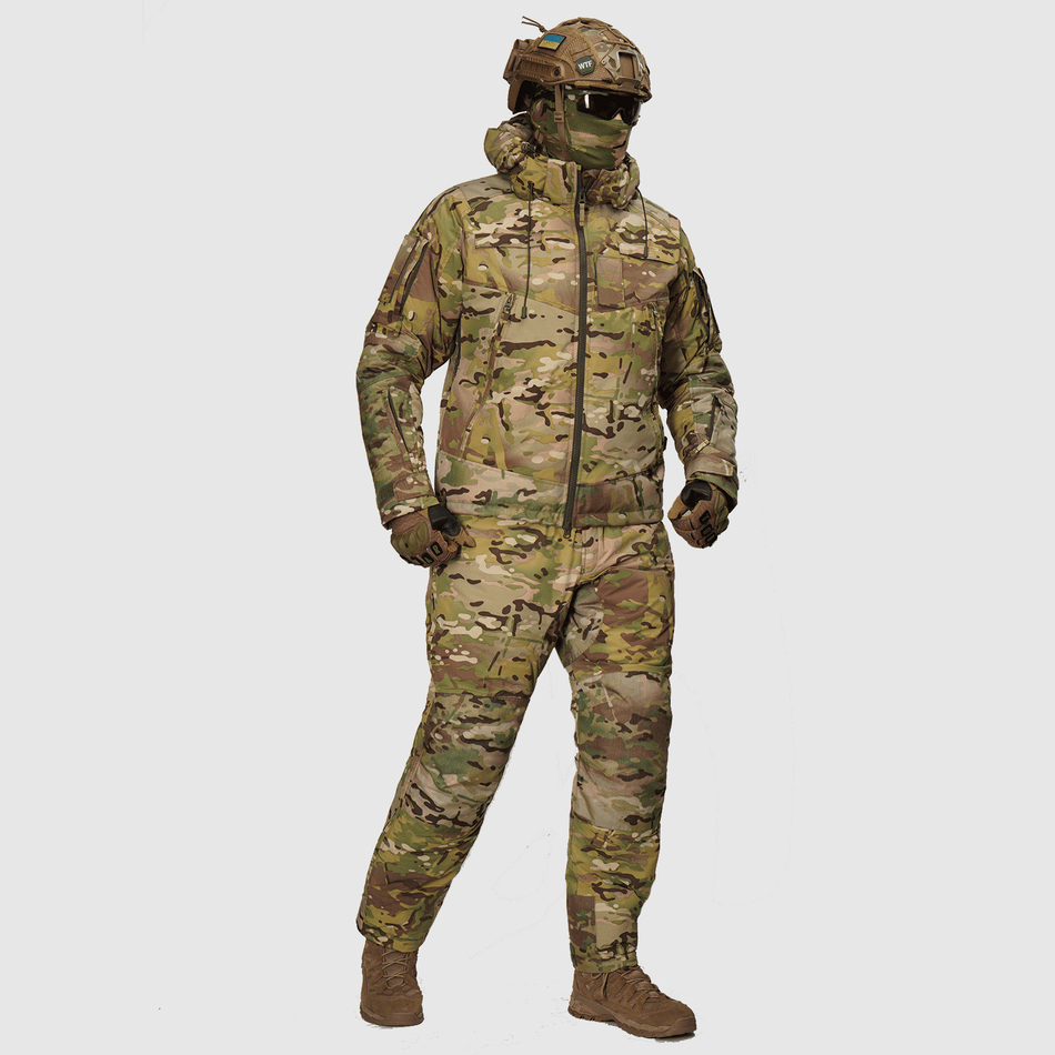 Conjunto Militar Invierno (Pantalones LVL 7 + Chaqueta Membrana) UATAC Multicam Climashield Apex